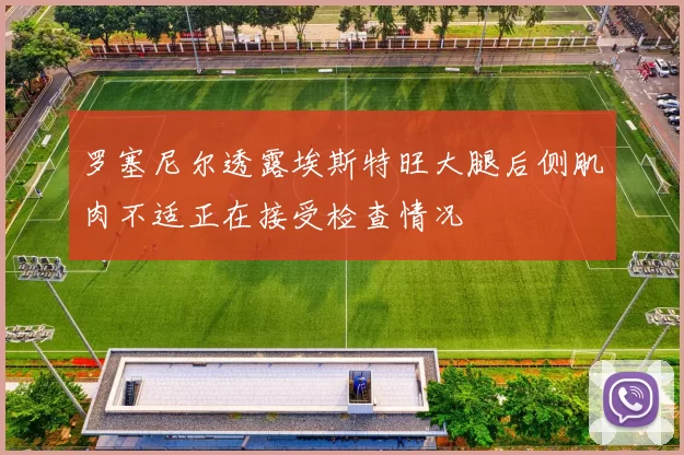 罗塞尼尔透露埃斯特旺大腿后侧肌肉不适正在接受检查情况