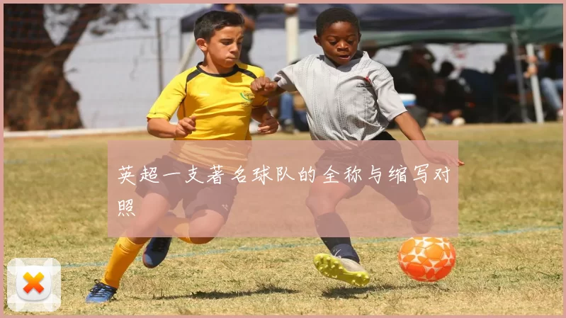 英超一支著名球队的全称与缩写对照