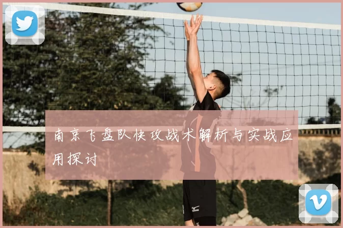 南京飞盘队快攻战术解析与实战应用探讨