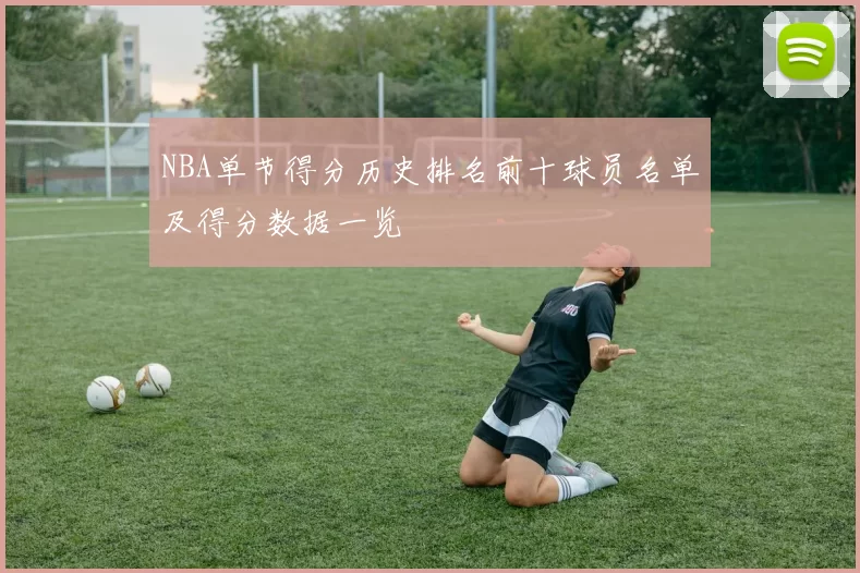 NBA单节得分历史排名前十球员名单及得分数据一览