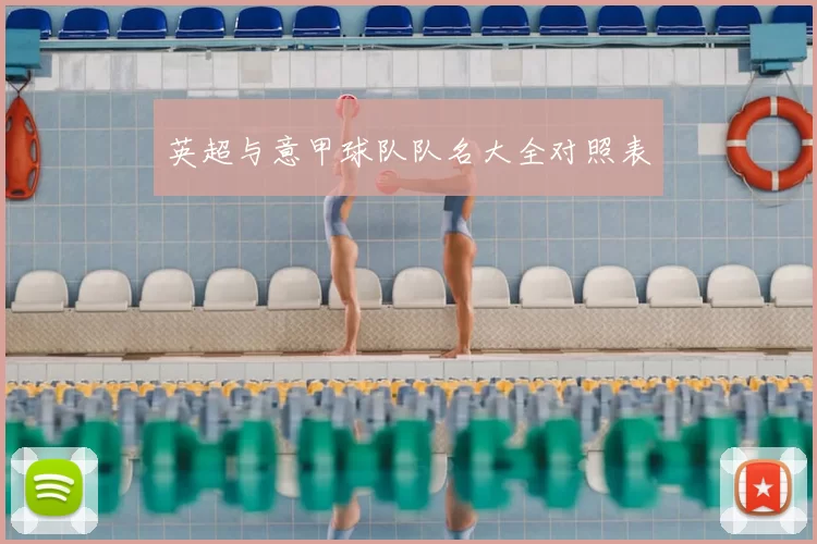 英超与意甲球队队名大全对照表