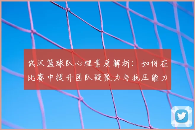 武汉篮球队心理素质解析：如何在比赛中提升团队凝聚力与抗压能力